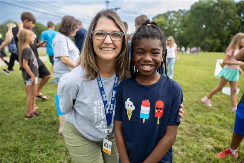 People enjoy back to school night